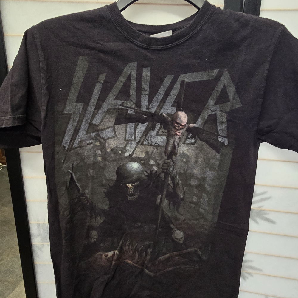 Hanes Black Slayer Graphic Tee